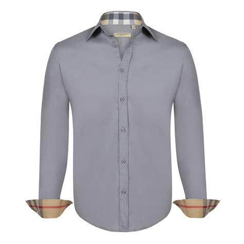 burberry solid shirts|burberry brit shirt price.